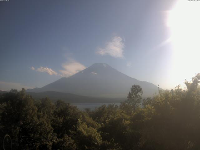 山中湖からの富士山