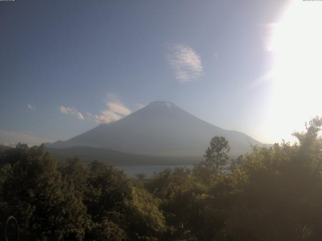 山中湖からの富士山