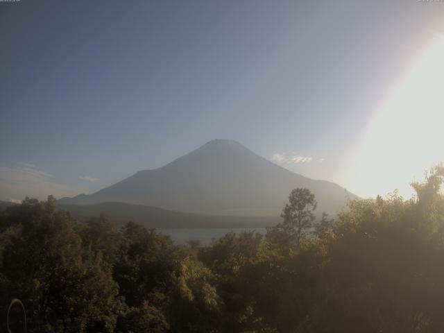 山中湖からの富士山