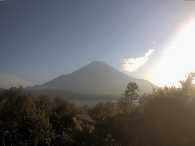 山中湖からの富士山