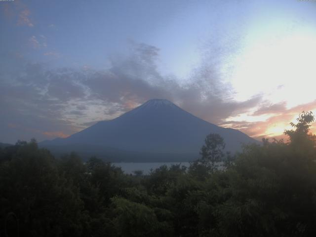 山中湖からの富士山