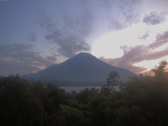 山中湖からの富士山