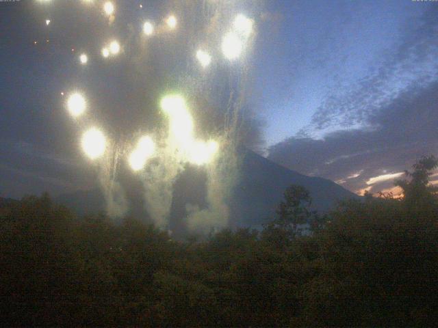 山中湖からの富士山
