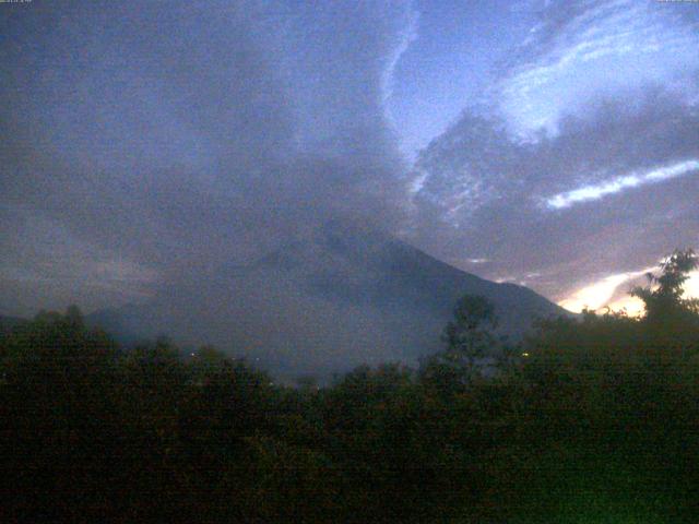 山中湖からの富士山