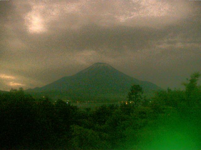山中湖からの富士山