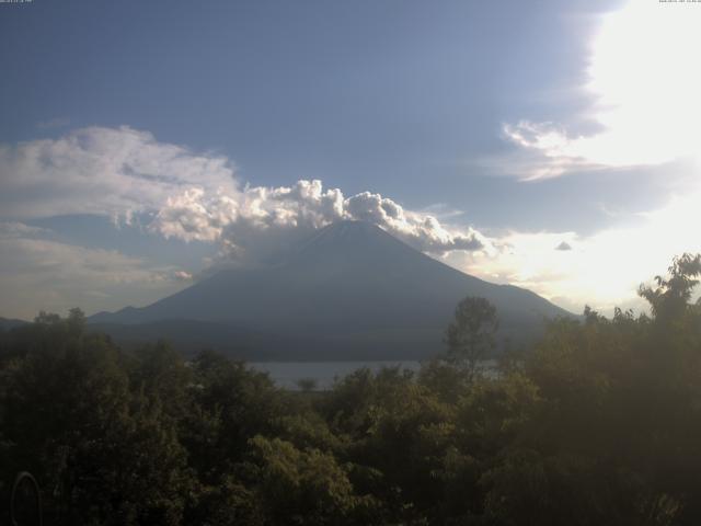 山中湖からの富士山