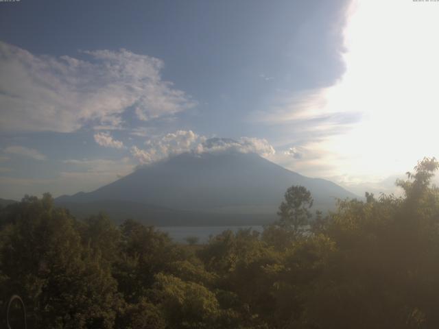 山中湖からの富士山