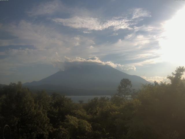 山中湖からの富士山