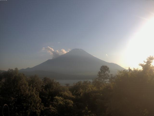 山中湖からの富士山