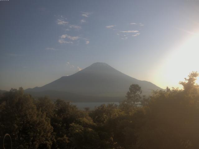 山中湖からの富士山