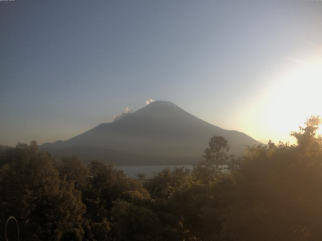 山中湖からの富士山