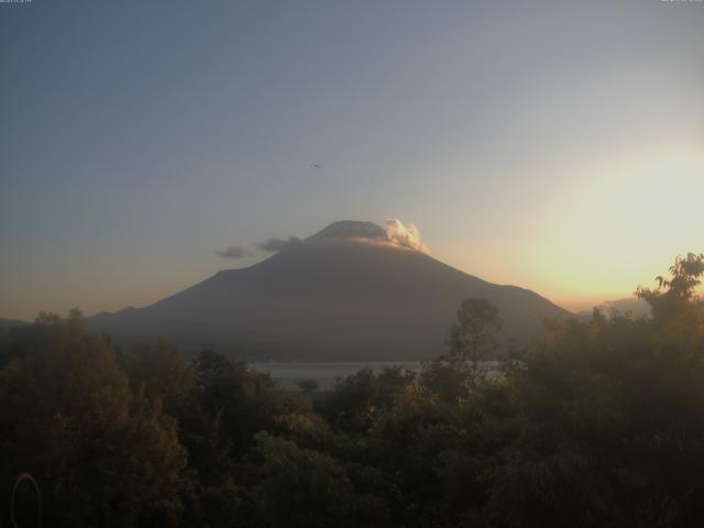 山中湖からの富士山