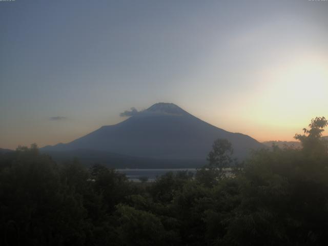山中湖からの富士山