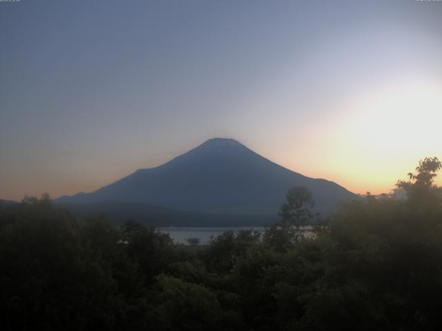 山中湖からの富士山