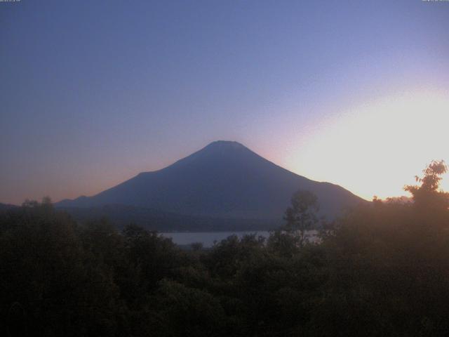 山中湖からの富士山