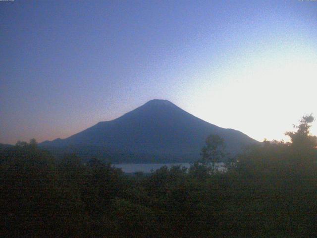 山中湖からの富士山