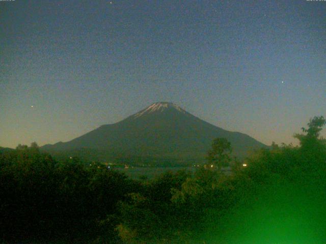 山中湖からの富士山