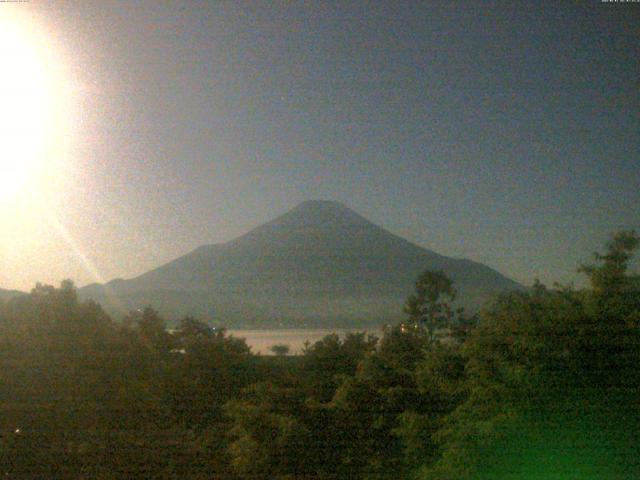 山中湖からの富士山