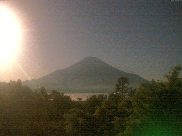山中湖からの富士山