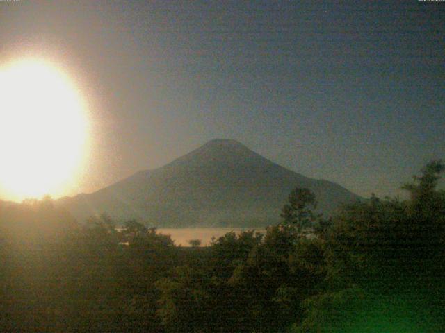 山中湖からの富士山