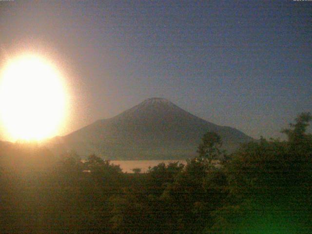 山中湖からの富士山