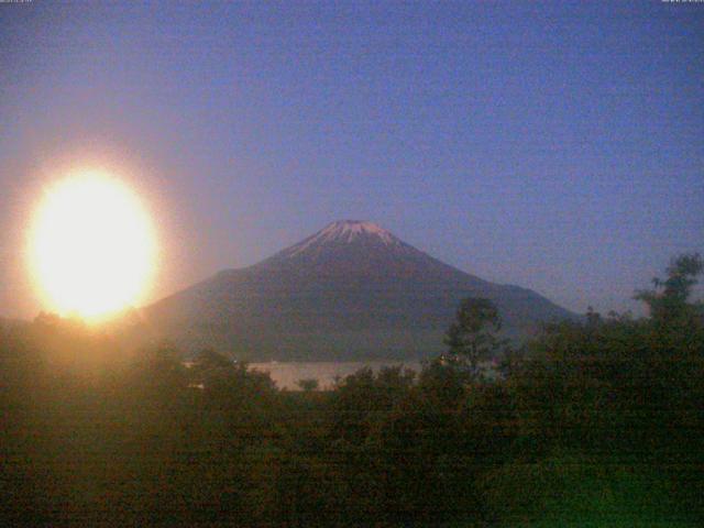 山中湖からの富士山
