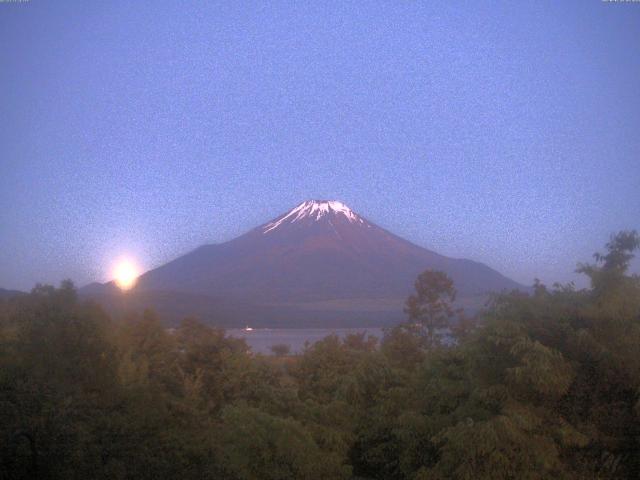 山中湖からの富士山