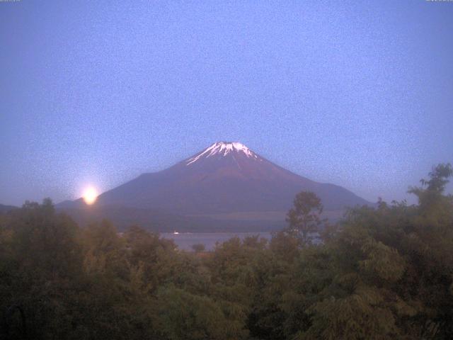 山中湖からの富士山