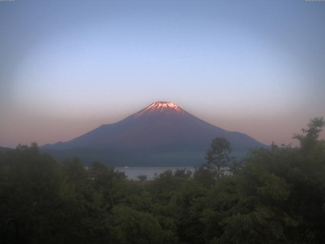 山中湖からの富士山