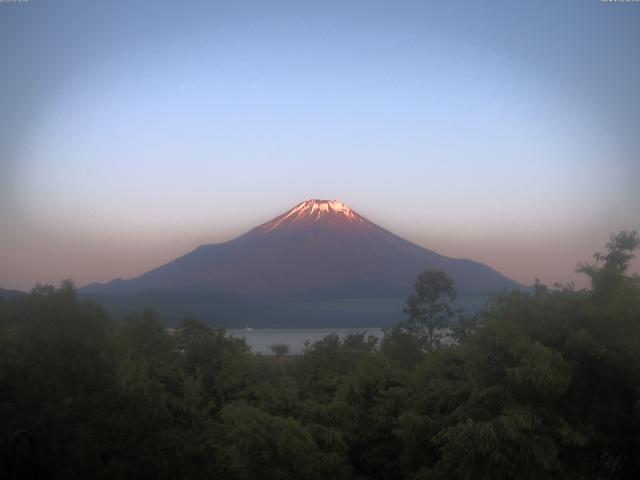 山中湖からの富士山