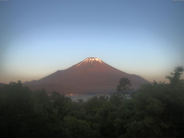 山中湖からの富士山