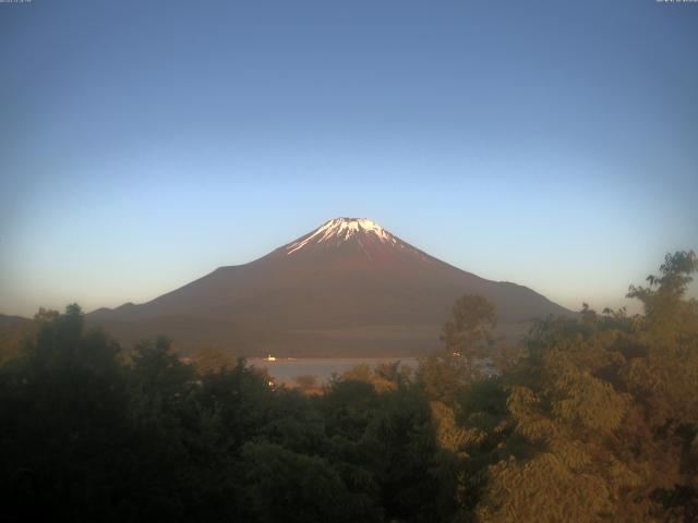 山中湖からの富士山