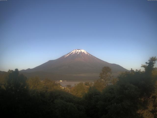 山中湖からの富士山
