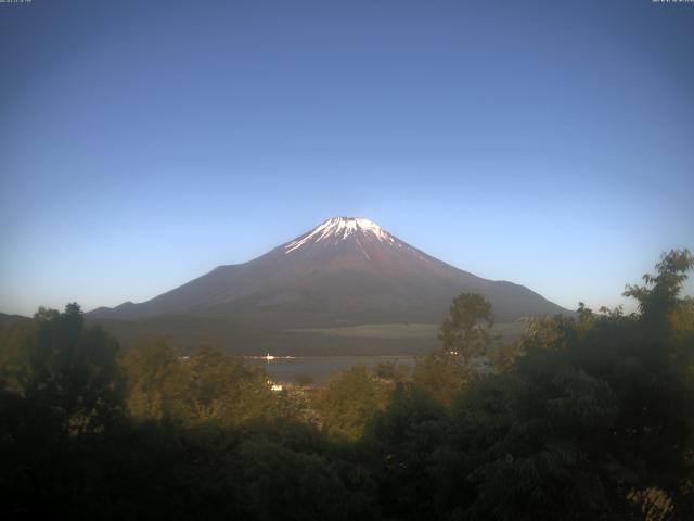 山中湖からの富士山