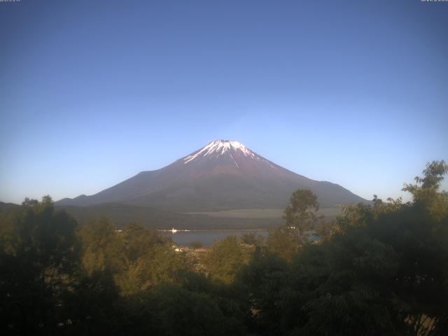山中湖からの富士山