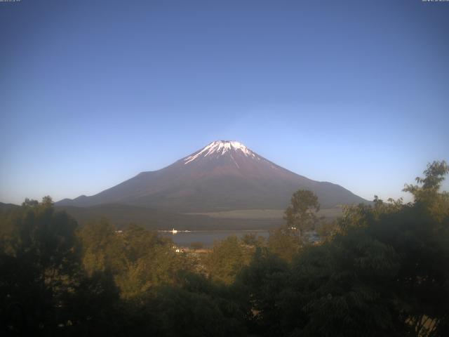 山中湖からの富士山