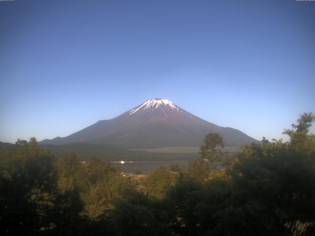 山中湖からの富士山