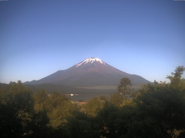山中湖からの富士山