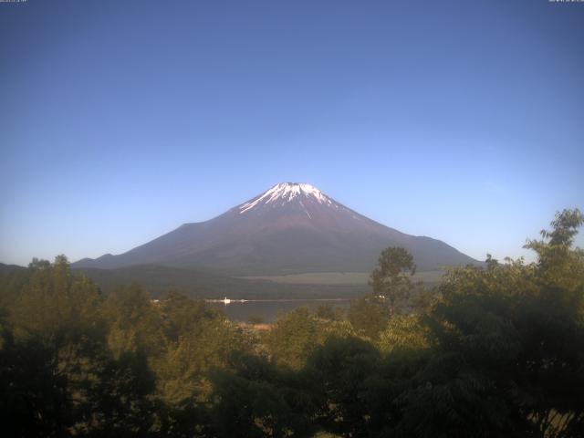 山中湖からの富士山
