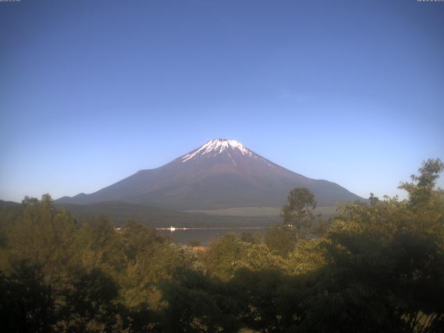 山中湖からの富士山