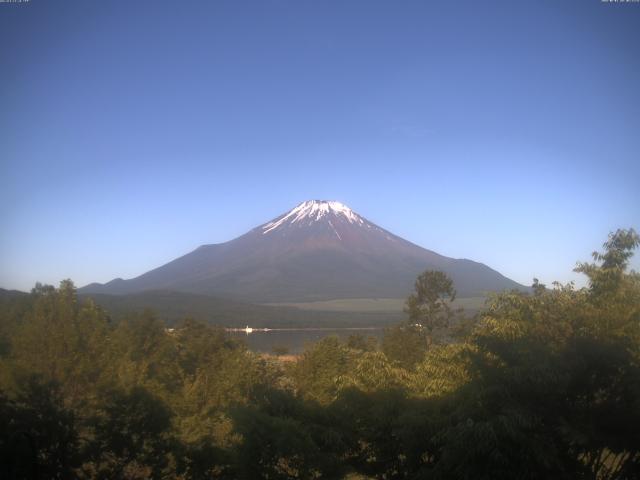 山中湖からの富士山