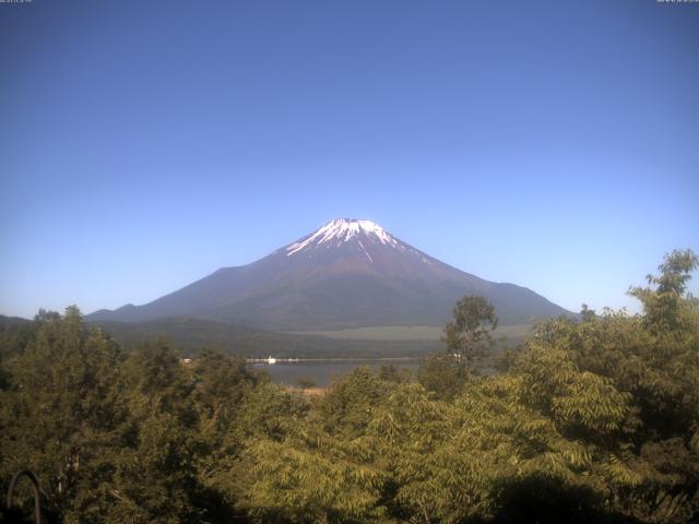 山中湖からの富士山