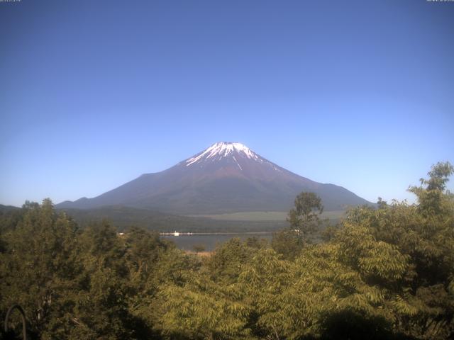 山中湖からの富士山