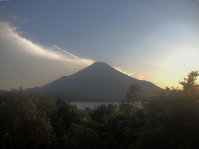 山中湖からの富士山