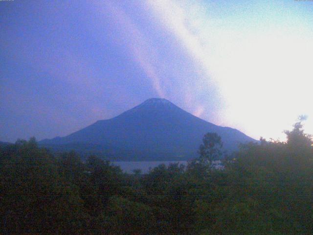 山中湖からの富士山