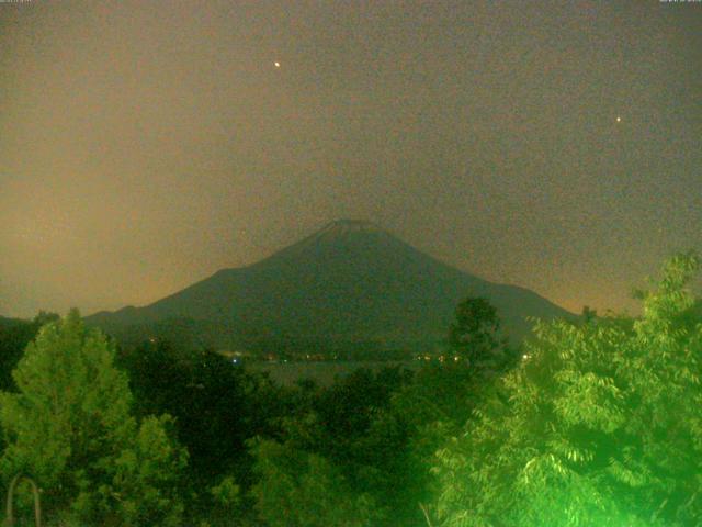 山中湖からの富士山