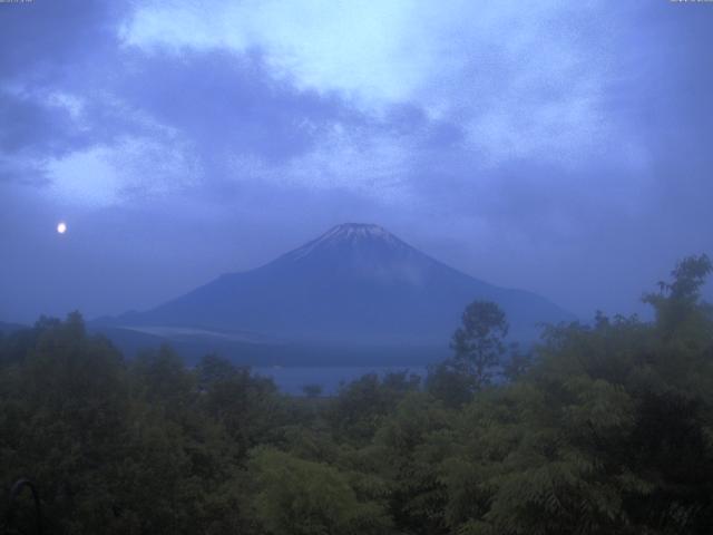 山中湖からの富士山