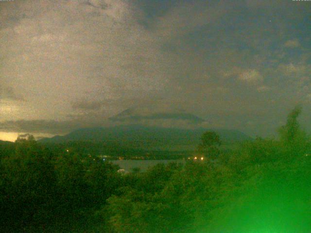 山中湖からの富士山