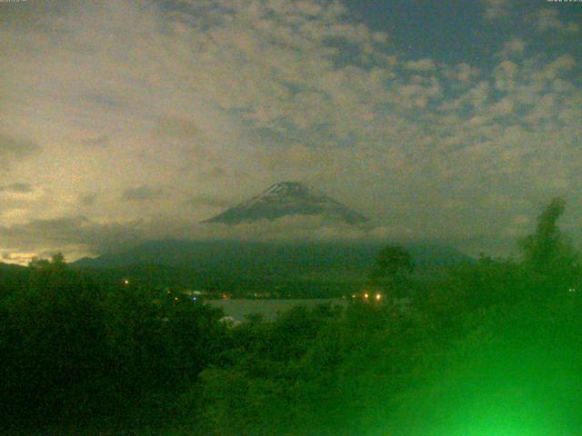 山中湖からの富士山