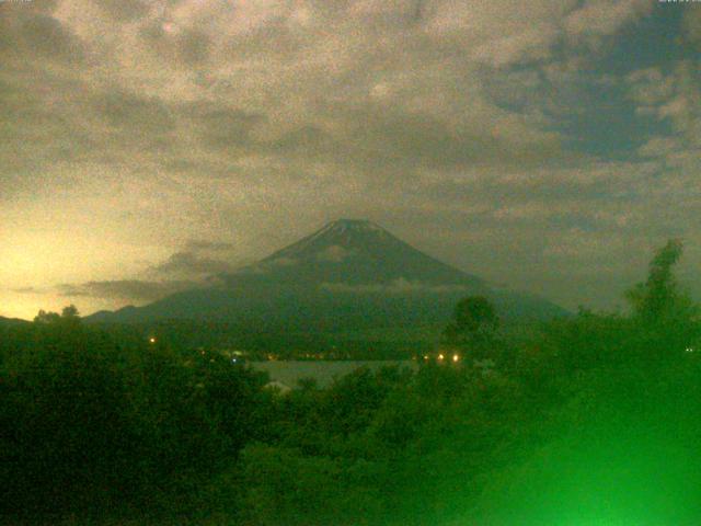 山中湖からの富士山
